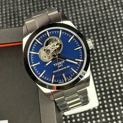 Tissot Gentleman Powermatic 80 Blue Dial Men's Watch- T127.407.11.041.01_img_4