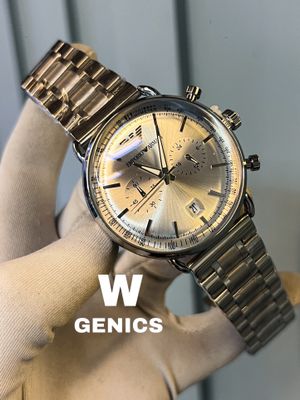 Armani Meccanico Chain Silver White Dial Plain_img_0