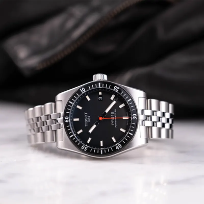 Tissot PR516 Powermatic 80 T149.407.11.051.00 Men's Black Dial Watch_img_1