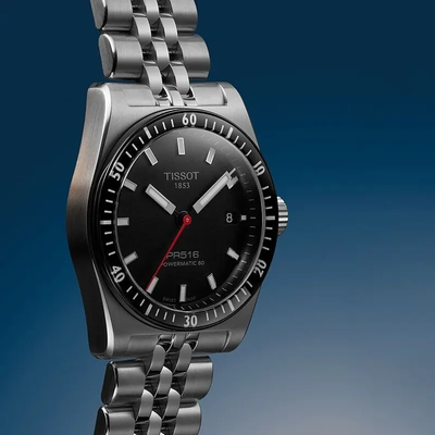 Tissot PR516 Powermatic 80 T149.407.11.051.00 Men's Black Dial Watch_img_6