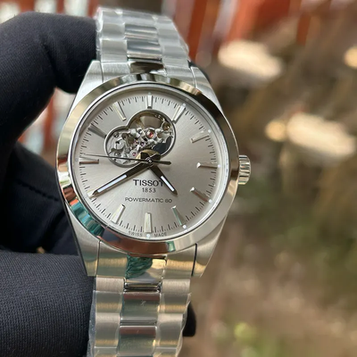 Tissot Gentleman Powermatic 80 Gray Dial Men's Watch- T127.407.11.081.00_img_5