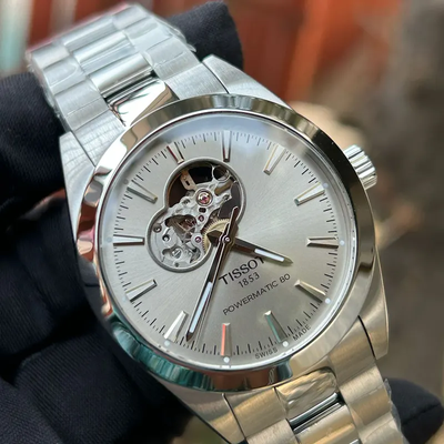 Tissot Gentleman Powermatic 80 Gray Dial Men's Watch- T127.407.11.081.00_img_6