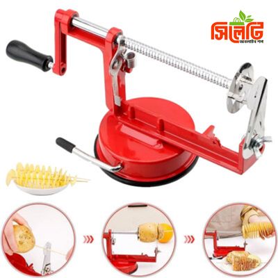 Potato Spiral Chips French Fry Cutter_img_3