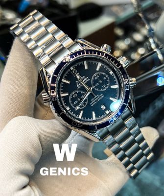 Omega Seamaster Planet Chain Silver Blue Dial_img_0