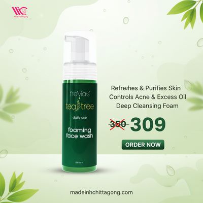 Freyia’s Tea Tree Foaming Face Wash – 200ml_img_0