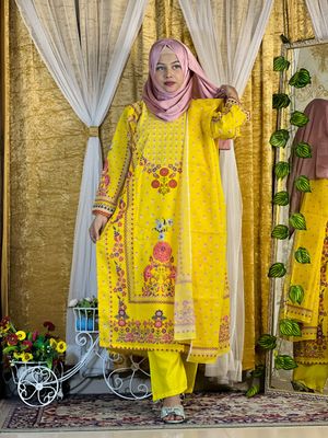 Indian Weightless Georgette Three-Piece_img_1