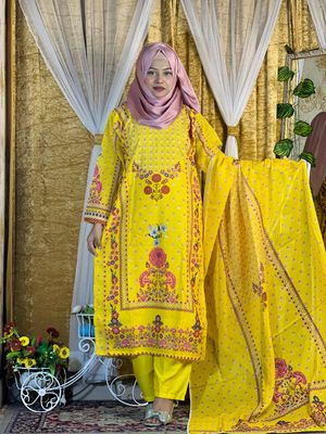 Indian Weightless Georgette Three-Piece_img_2