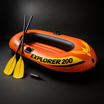 Intex Explorer 200 Inflatable Boat for 2 Person_img_0