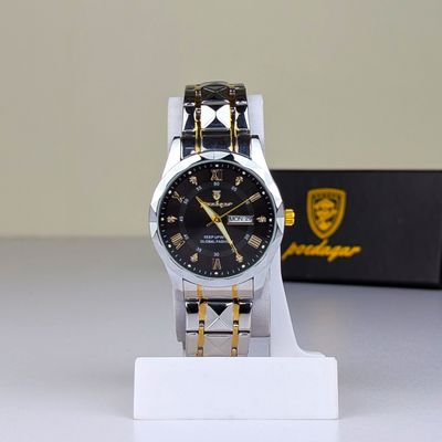 Poedagar Luxury Couple Watch (Water Resistant)_img_1