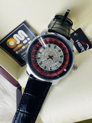HERYI CASINO BLACK LEATHER SILVER_img_1