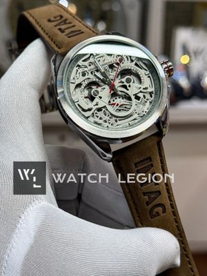 TAG CARRERA CHRONOGRAPH BISCUIT BELT GREY DIAL_img_0