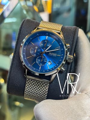 BOSS MESH CHAIN BLUE DIAL_img_0