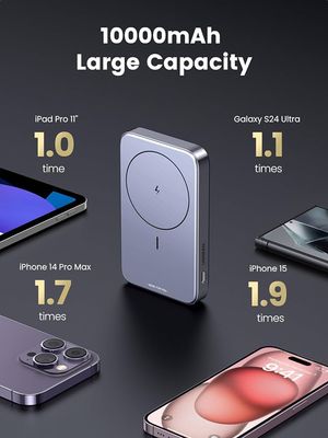 UGREEN PB 206 22.5W 10000mAh Foldable Kickstand Magnetic Wireless Power Bank_img_1