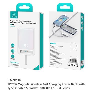 USAMS CD-219 1000 mAh MAGNETIC WIRELESS POWER BANK_img_3