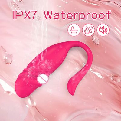 G Spot Egg Vibrators Long Distance App Controlled Thrusting Dildo Vibrator Women Masturbator Sex Toy Massager for Female Couples_img_2