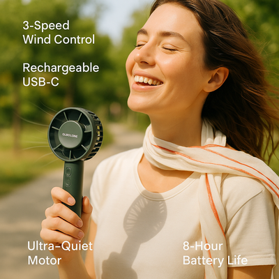 Xiaomi AISOLOVE F01 Handheld Turbo Fan (2000mAh Battery) - Price in Bangladesh_img_0
