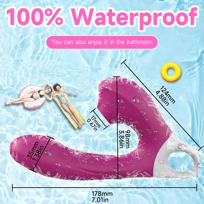 Adult Toys Forplay Games 2 IN 1 Sucking Dildo Vibrator Rose Clit Sucker Vagina G Spot Massager Female Masturbator Sex Machine_img_2