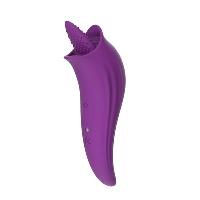 Silica Gel Tongue Vibrator Female Clitoris Nipple Vibration Stimulator Oral Sex Toys for Adult Women Masturbator Erotic Products_img_3