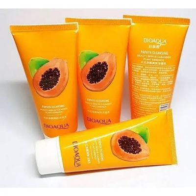 BIOAQUA Papaya Cleanser Face Wash - 100gm_img_0