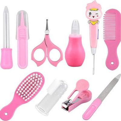 10 Pcs New-born Baby Kids Health Care Kit Set_img_5