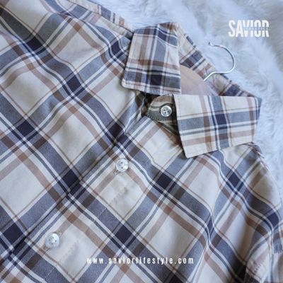 Sand Mark Full Sleeve Pocket Less Shirt_img_3