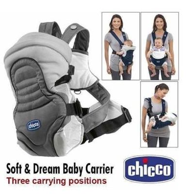 Chicco Soft and Dream Baby Carrier With 3 Carrying Positions Super Comfortable for Baby and Parents_img_1