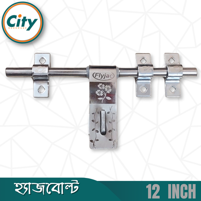 ১২ ইঞ্চি স্টেইনলেস স্টিল হ্যাজবোল্ট ৪ এমএম রোজ মডেলের লেজার প্রিন্টেড ডোর অ্যালড্রপ_img_2