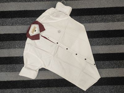 Trendy red white contrast shirt 0089_img_0