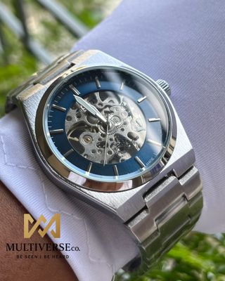 TISSOT PRX POWERMATIC 80 SKELETON AUTOMATIC BLUE DIAL (AA)_img_1