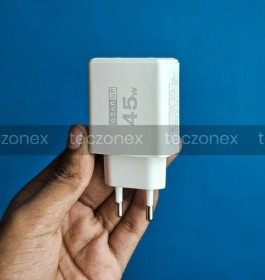 GearUP GP007 45W Fast Charging PD 3.0+ QC 3.0 USB Wall Charger_img_1