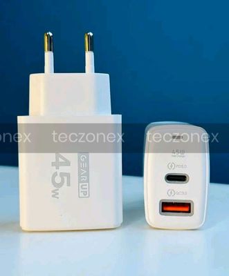 GearUP GP007 45W Fast Charging PD 3.0+ QC 3.0 USB Wall Charger_img_2