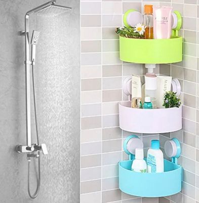 Plastic Bathroom Shelves Corner Self_img_3