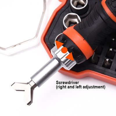 HARDEN 105Pcs Ratchet Screwdriver & Bits Set With Handle Multifunctional Screw Driver High Quality Precision 551105_img_7