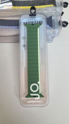 Stop Line Magnet Strap For Smart Watch- 20 mm Orange/Green/Navy Blue/Silver_img_1
