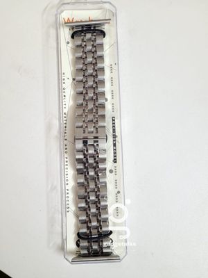 42/44/49mm SS Beny Metal Strap For Smartwatch Silver+Black Color/Black Color/Silver Color_img_1
