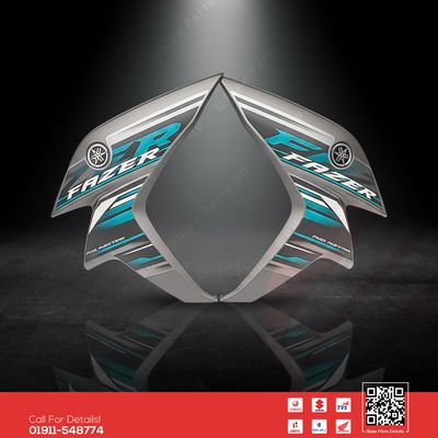 1/2 Part for Yamaha Fazer V2 (Black) bike._img_0