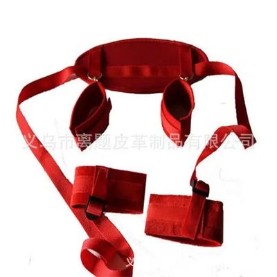 Adjustable BDSM Position Restraint Strap with Neck & Leg Support_img_2
