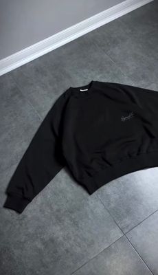 Black Raglan Oversized sweatshirt_img_1