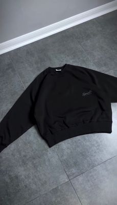 Black Raglan Oversized sweatshirt_img_3