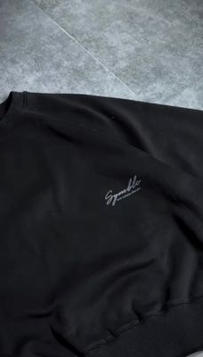 Black Raglan Oversized sweatshirt_img_4