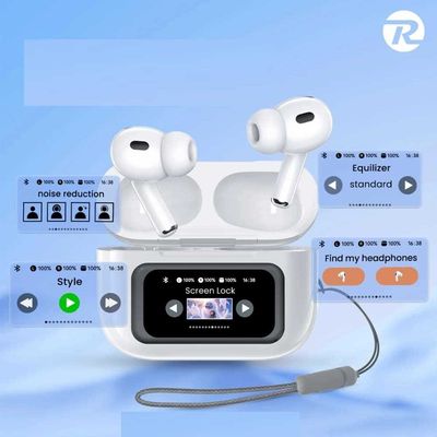 REMAX Cozypods W30N Noise-Cancelling True Wireless Earbuds with Touch Screen - White_img_4