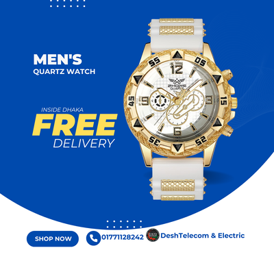 Men's Large Dial Three-Eye Elegant Business Casual Quartz Watch Fashion Simple Source Factory Men's Watch_img_4