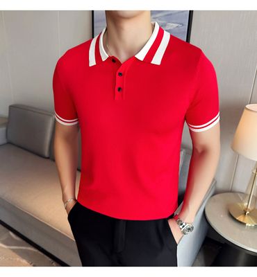 Premium Polo T-shirts X Red_img_1