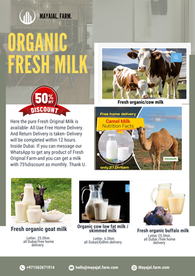 Organic cow low fat milk / skimmed milk._img_3