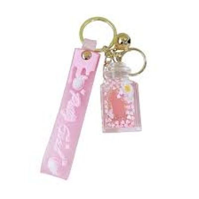 gare Cute Bliss in Liquid Filled Acrylic Bagpack Keyring_img_1