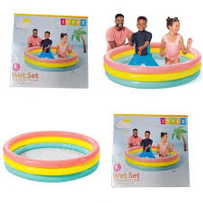 Piscina Bebé Inflable Intex 114x25  . 45x10 ince Cm Sunset Glow_img_2