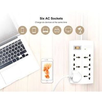 HUNTKEY SZM604 Multiplug 6 port_img_2