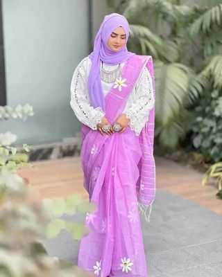 🌸 "Falguni Lilac" – Nadiza ফাগুন স্পেশাল শাড়ি 🌸_img_2