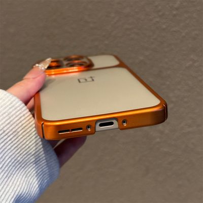 Oneplus 15 Back Cover Matte Electroplating Ultra-Thin Transparent Frosted_img_9