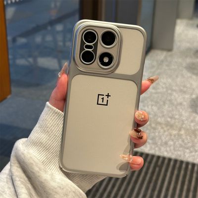 Oneplus 15 Back Cover Matte Electroplating Ultra-Thin Transparent Frosted_img_0